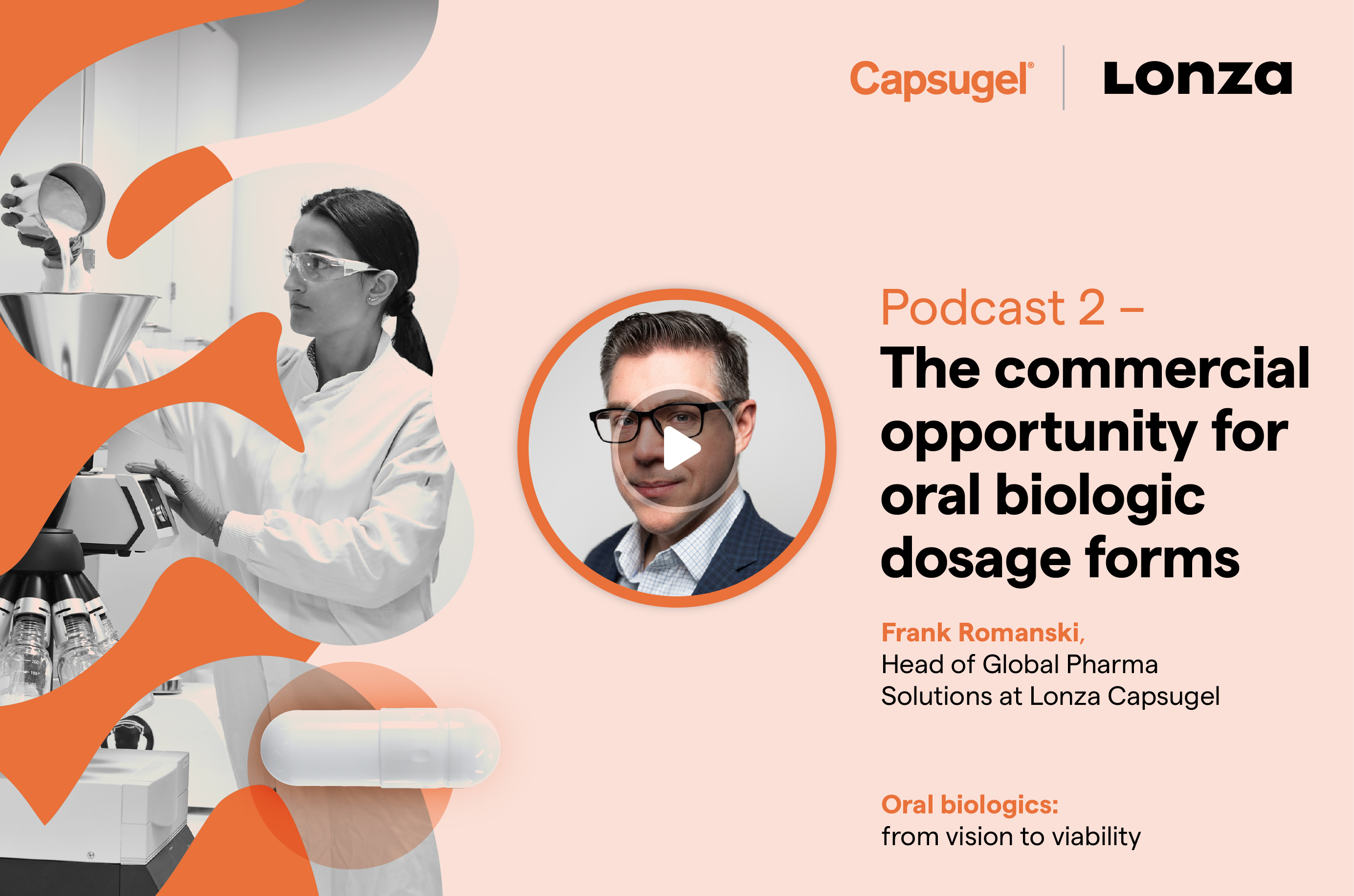 The commercial opportunity for oral biologic dosage forms